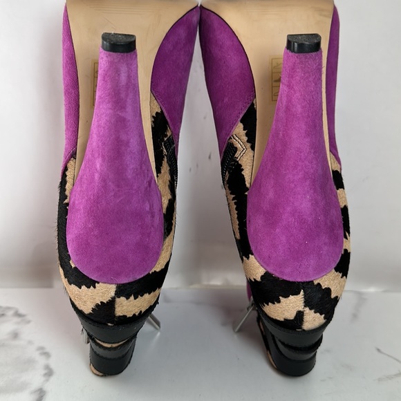 Dolce Vita real fur funky boots - Picture 15 of 17